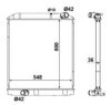 NRF 58442 Radiator, engine cooling